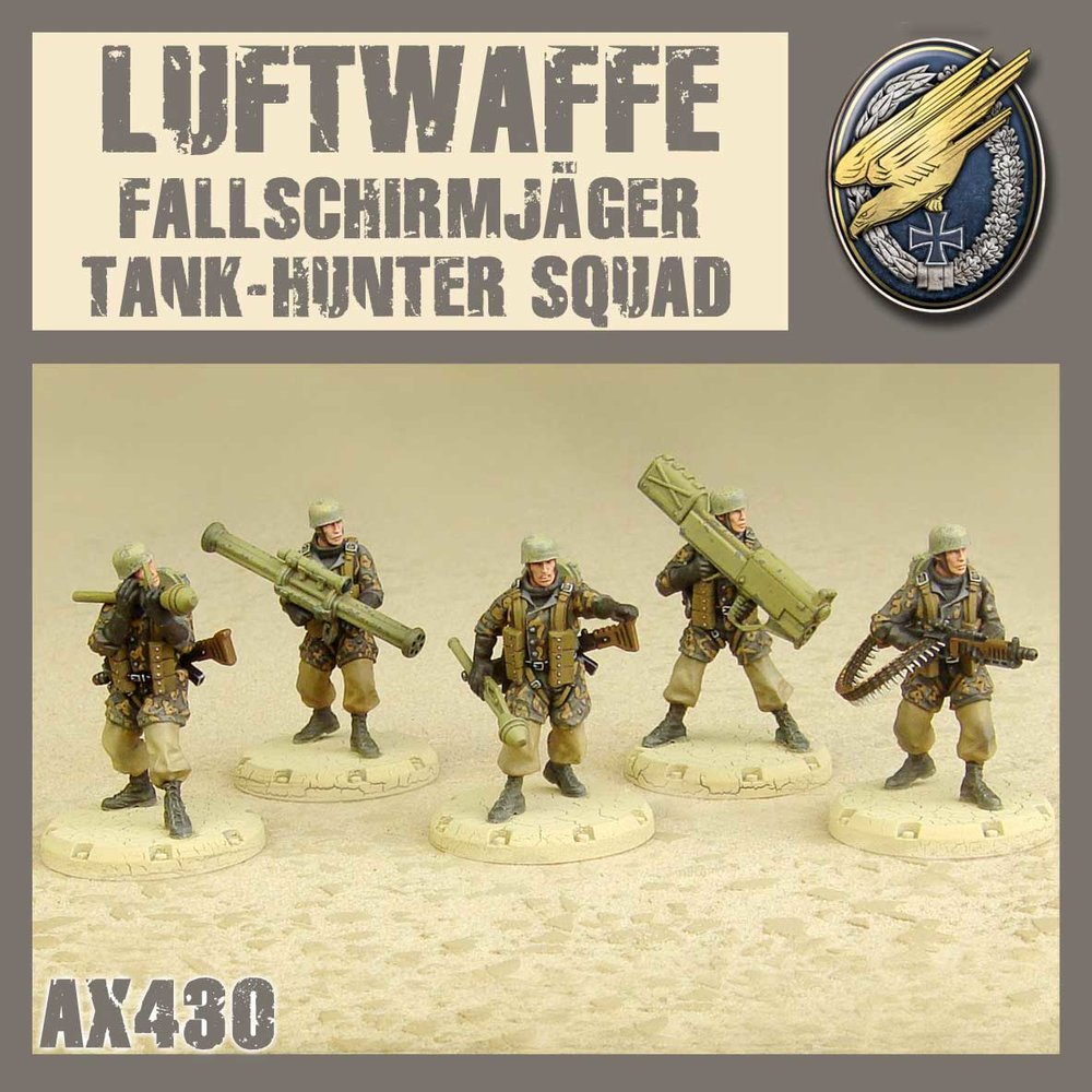 DUST 1947: Fallschirmjäger Tank Hunter Squad (ONLINE ORDER ONLY)