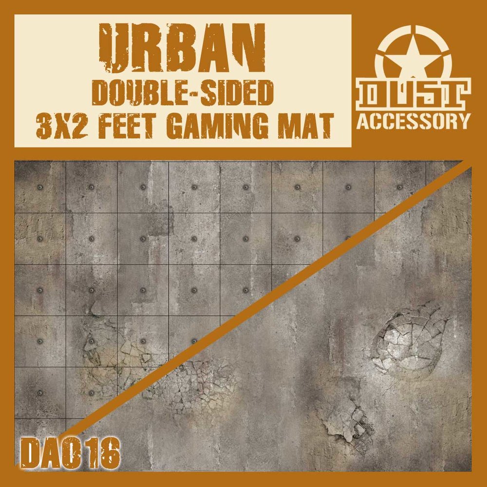 DUST 1947: Urban Double Sided Gaming Mat (ONLINE ORDER ONLY)