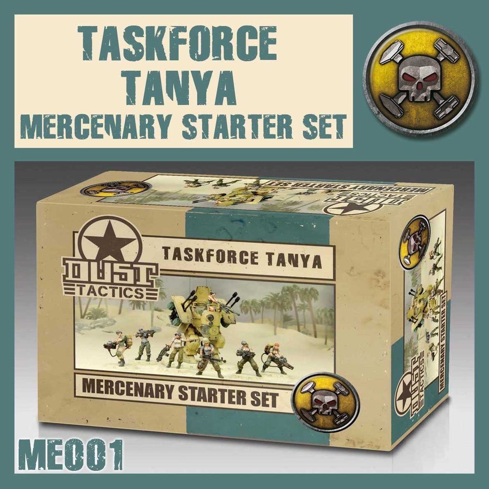 DUST 1947: Taskforce Tanya Mercenary Starter Set (ONLINE ORDER ONLY)