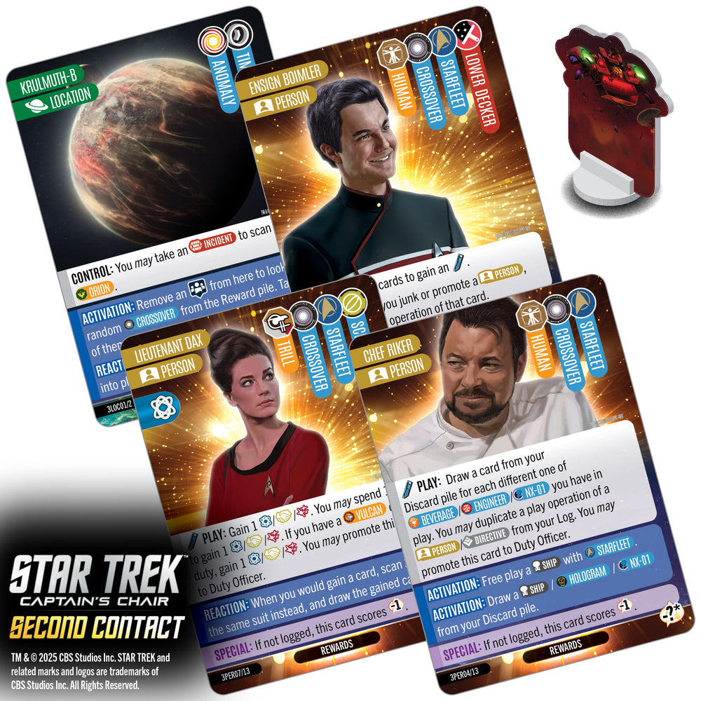 Star Trek: Captain's Chair - Second Contact (ONLINE ORDER ONLY)