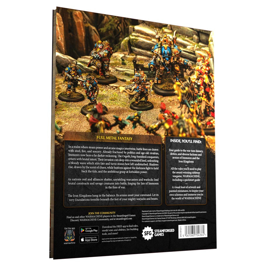 Warmachine: Core Rule Book (ONLINE ORDER ONLY)