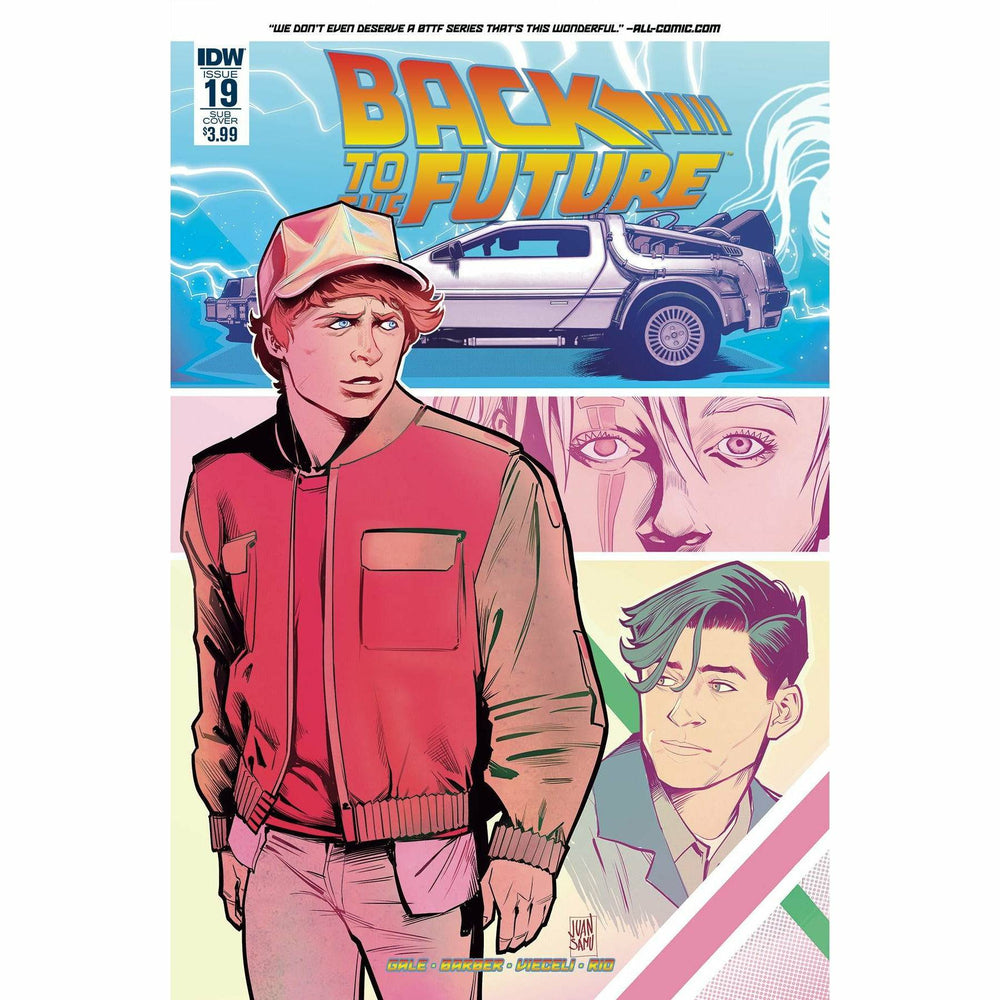 Back to the Future #19: Hard Time Part 1 Comic [Subscription Cover] (ONLINE ORDER ONLY)