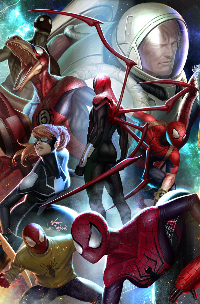 SPIDER-GEDDON #4 (OF 5) B Marvel In-Hyuk Lee Connecting Variant (11/21/2018) (ONLINE ORDER ONLY)