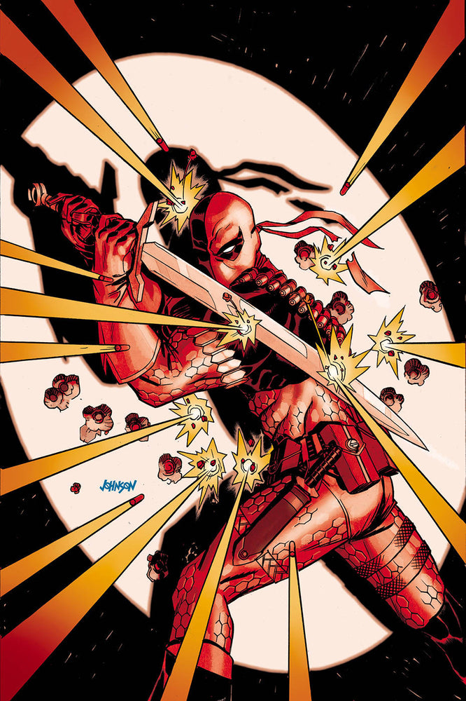 DEATHSTROKE #39 B DC Dave Johnson Variant (ARKHAM) (01/09/2019) (ONLINE ORDER ONLY)