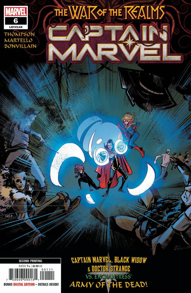 CAPTAIN MARVEL #6 2ND PTG MARTELLO VAR (07/24/2019) (ONLINE ORDER ONLY)