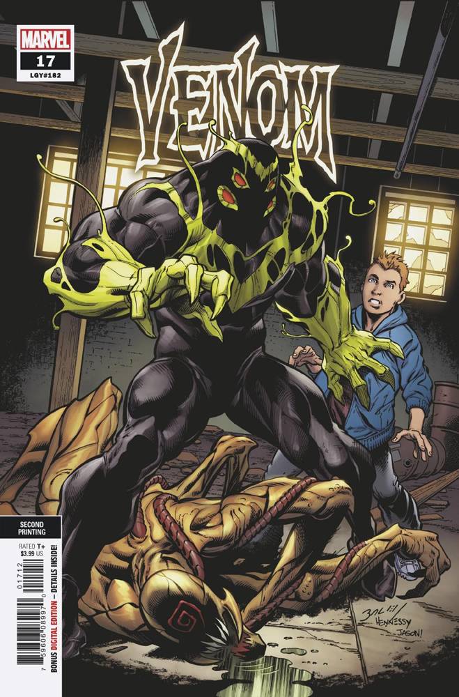 VENOM #17 2nd Print Mark Bagley Variant AC (09/11/2019) MARVEL (ONLINE ORDER ONLY)