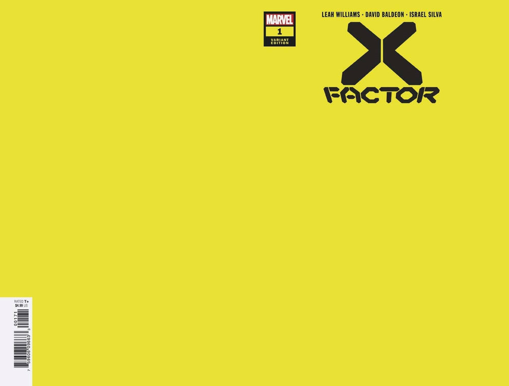 X-FACTOR #1 YELLOW VAR 1:200 (07/22/2020) (ONLINE ORDER ONLY)