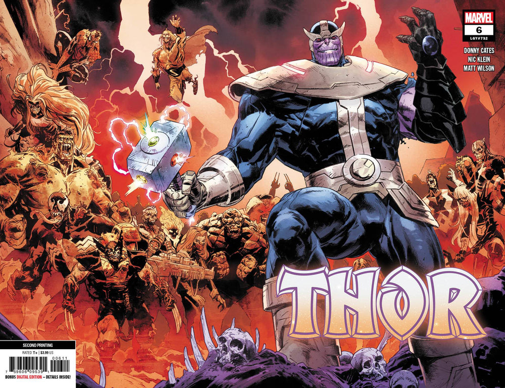 Thor #6 2nd Print Nic Klein Variant (09/23/2020) Marvel (ONLINE ORDER ONLY)