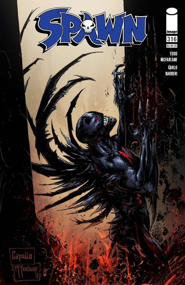 Spawn #316 B Todd Mcfarlane Variant (03/31/2021) Image (ONLINE ORDER ONLY)