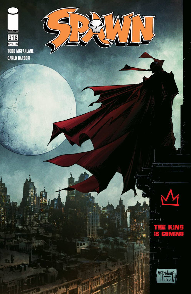 Spawn #318 B Todd Mcfarlane Variant (05/26/2021) Image (ONLINE ORDER ONLY)