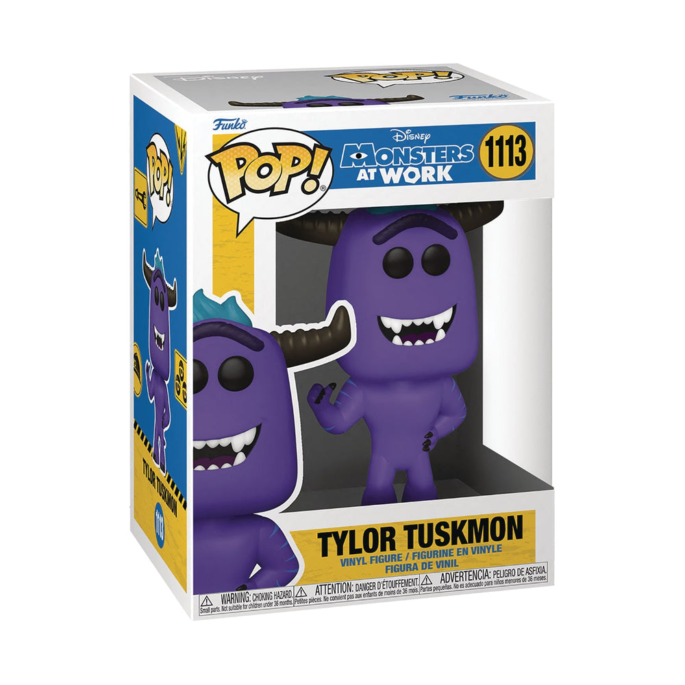 Pop! Disney: Monsters At Work - Tylor Tuskmon #1113 Vinyl Figure (Online Order Only)