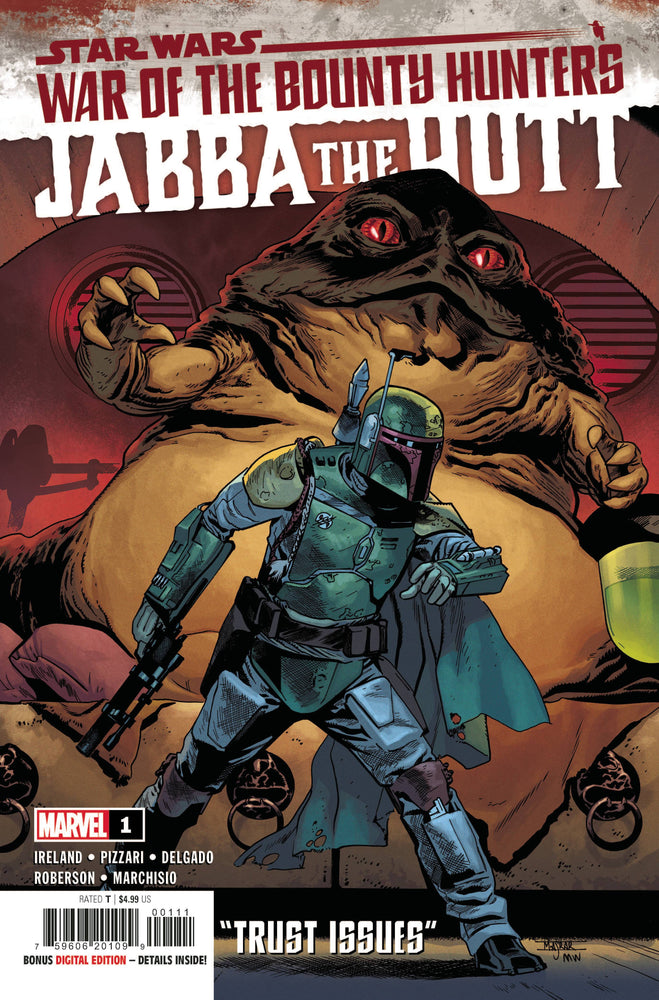 STAR WARS WAR BOUNTY HUNTERS JABBA HUTT #1 (07/21/2021) (ONLINE ORDER ONLY)