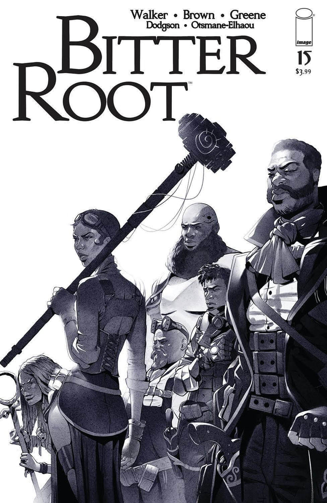 Bitter Root #15 B Sanford Greene Variant (Mr) (08/11/2021) Image (ONLINE ORDER ONLY)