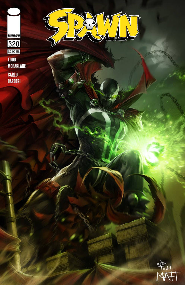 Spawn #320 C Francesco Mattina Variant (07/28/2021) Image (ONLINE ORDER ONLY)