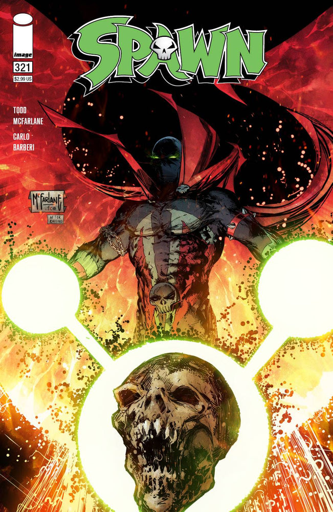 Spawn #321 B Todd Mcfarlane Variant (09/01/2021) Image (ONLINE ORDER ONLY)