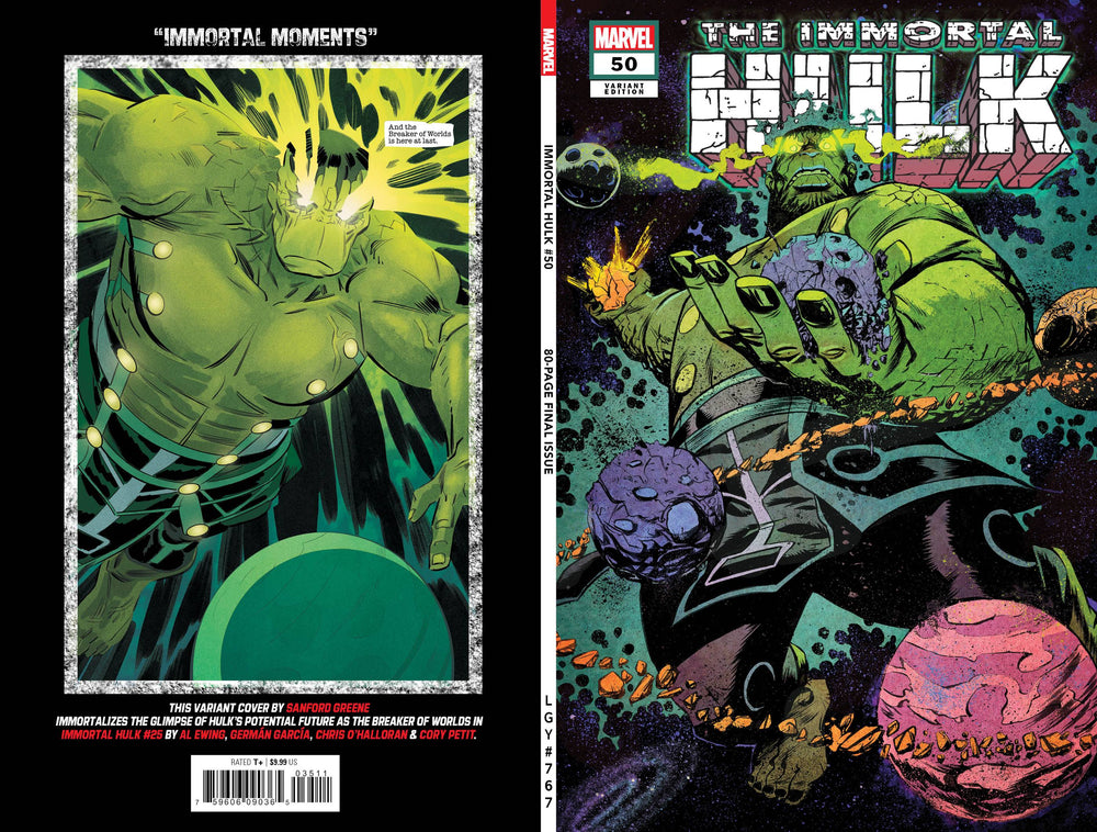 The Immortal Hulk Vol. 1 #50J (Online Order Only)