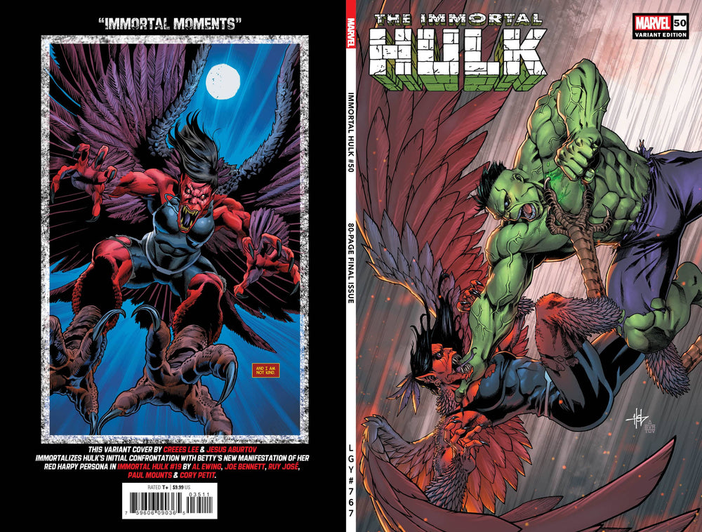 The Immortal Hulk Vol. 1 #50M (Online Order Only)