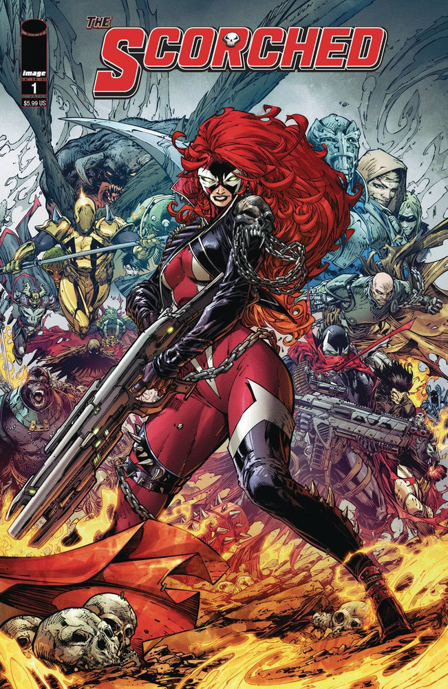 Spawn Scorched #1 F Brett Booth Variant (01/12/2022) Image (ONLINE ORDER ONLY)