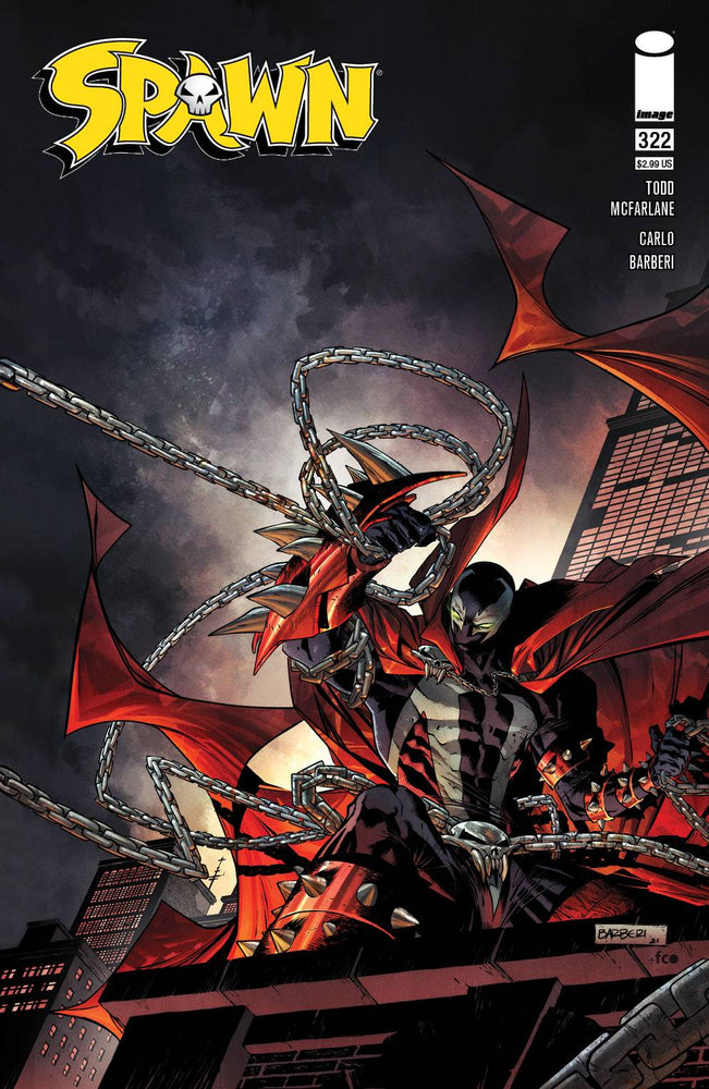 Spawn #322 C Carlo Barberi Connecting Variant (09/29/2021) Image (ONLINE ORDER ONLY)