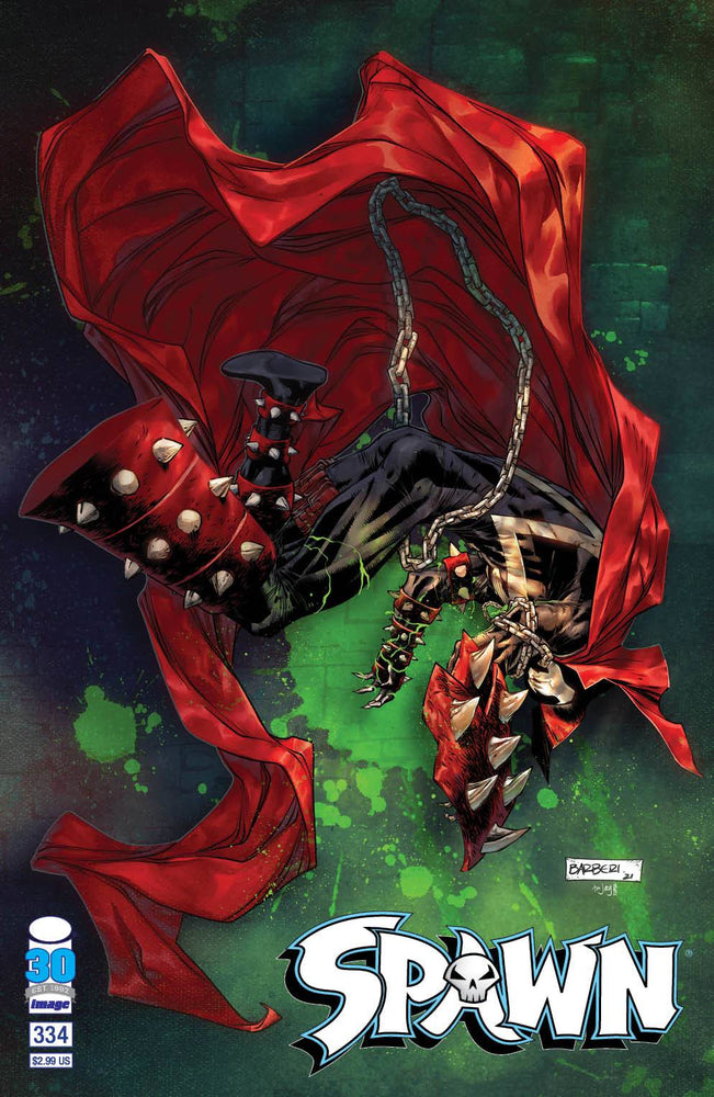 Spawn #334 B Carlo Barberi Variant (10/12/2022) Image (ONLINE ORDER ONLY)