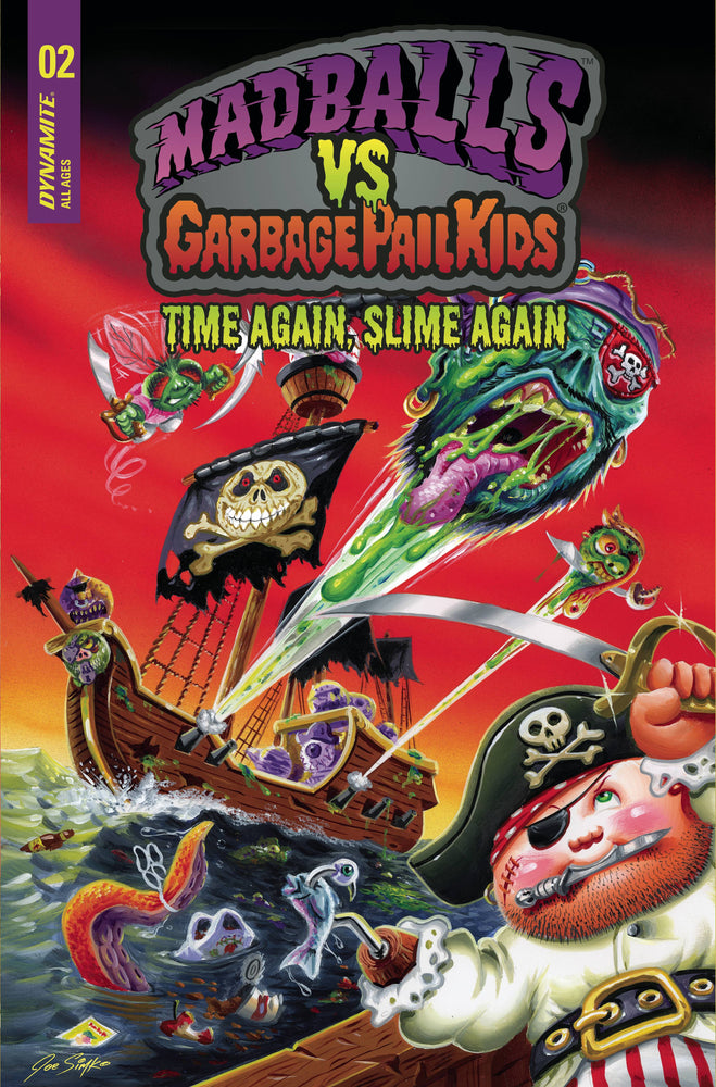 Madballs Vs Garbage Pail Kids Slime Again #2 A Joe Simko (03/15/2023) Dynamite (ONLINE ORDER ONLY)