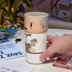 Back to the Future 14oz Doc Brown CosCup (ONLINE ORDER ONLY)