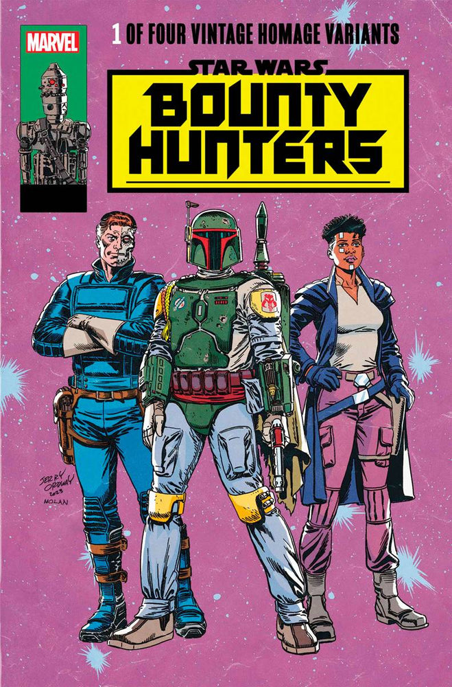 Star Wars Bounty Hunters #36 C Jerry Ordway Classic Trade Dress 42 Homage Variant (07/12/2023) Marvel (ONLINE ORDER ONLY)