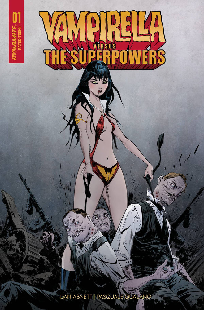 Vampirella Vs Superpowers #1 S Foc Jae Lee Original Variant (05/24/2023) Dynamite (ONLINE ORDER ONLY)