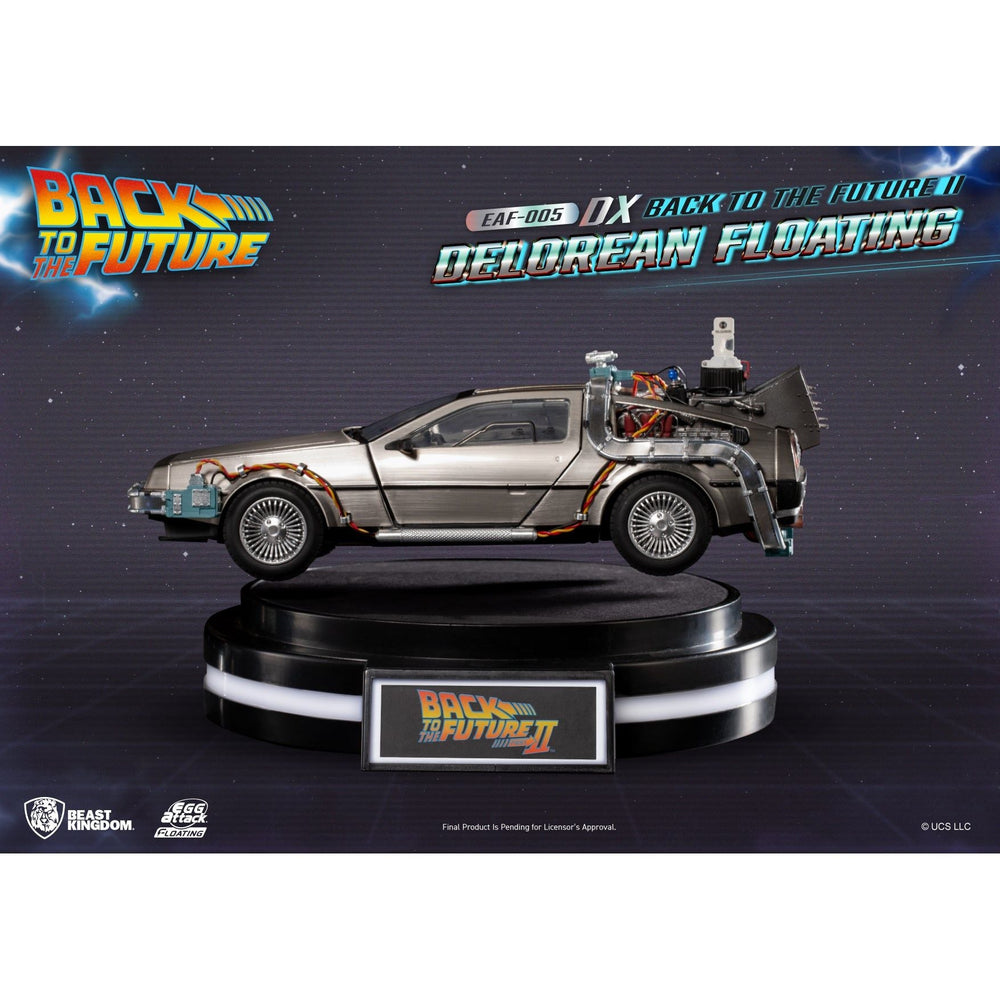 Back to the Future Part II Floating DeLorean Time Machine (Deluxe Edition) (ONLINE ORDER ONLY)