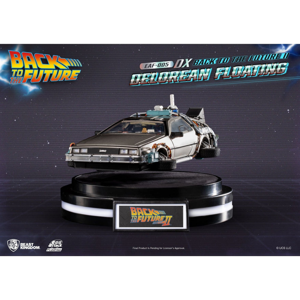 Back to the Future Part II Floating DeLorean Time Machine (Deluxe Edition) (ONLINE ORDER ONLY)