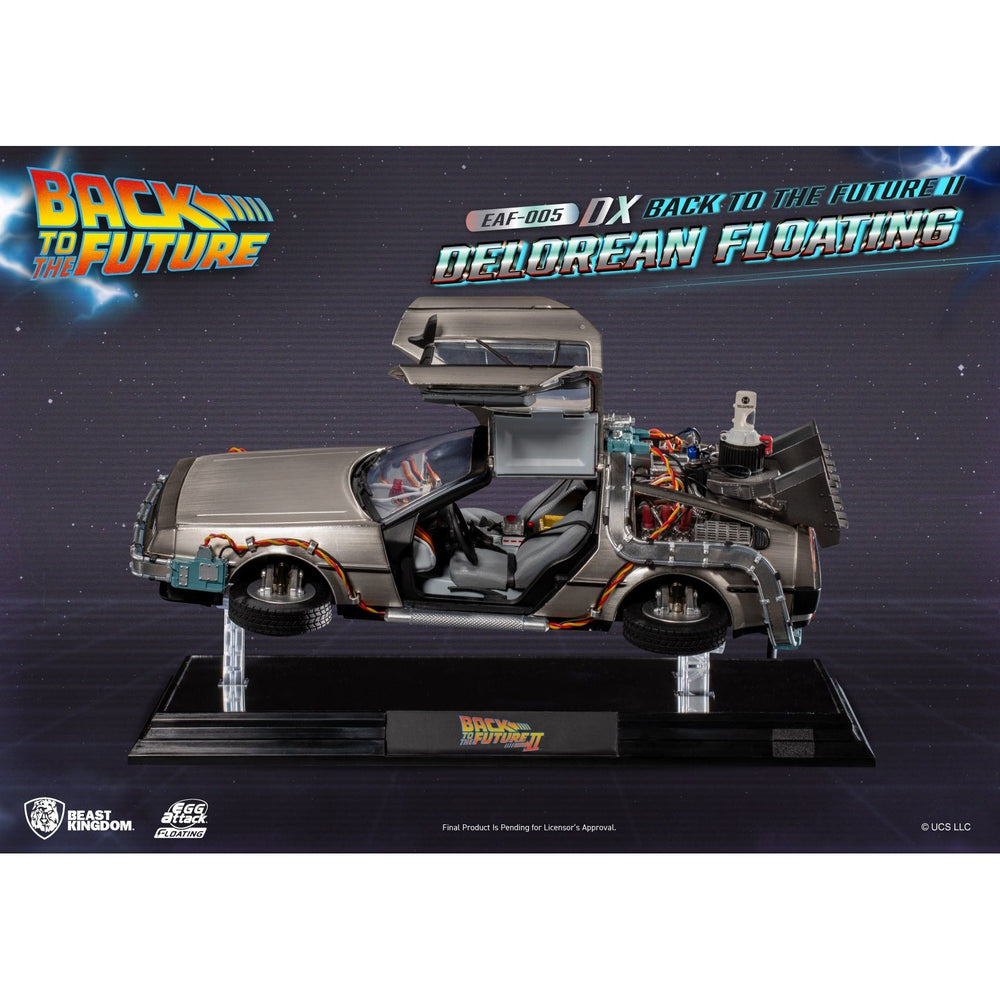 Back to the Future Part II Floating DeLorean Time Machine (Deluxe Edition) (ONLINE ORDER ONLY)
