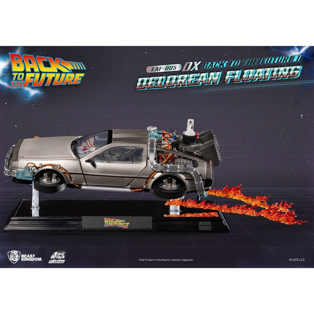 Back to the Future Part II Floating DeLorean Time Machine (Deluxe Edition) (ONLINE ORDER ONLY)
