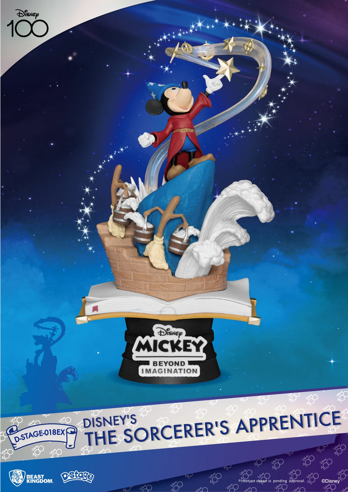 Sorcerer's Apprentice D-Stage-018ex 6in Statue - Exclusive (Online Order Only)