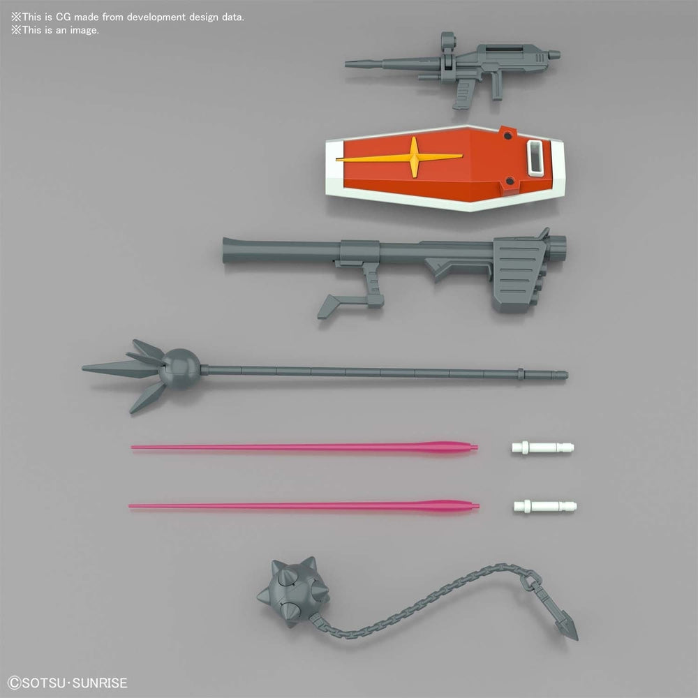 Gundam RX-78-2 Full Weapon Set EG Model Kit (ONLINE ORDER ONLY)