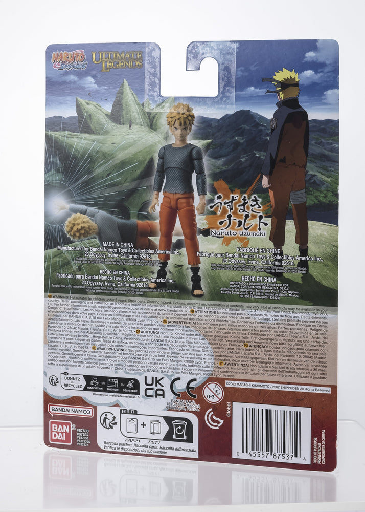 NARUTO ULTIMATE LEGENDS FINAL VALLEY NARUTO UZUMAKI Action Figure (ONLINE ORDER ONLY)