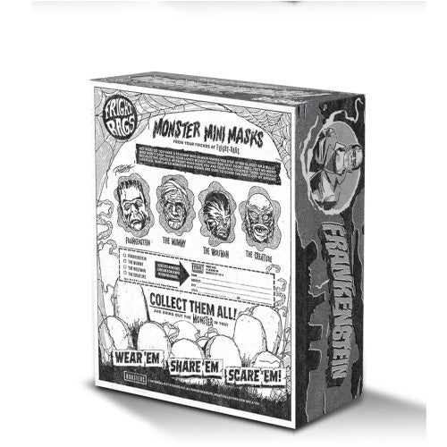 Universal Monsters B&W Or Color PX Mini Mask - Select Figure(s) (Online Order Only)