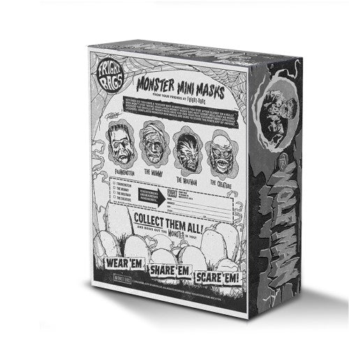 Universal Monsters B&W Or Color PX Mini Mask - Select Figure(s) (Online Order Only)
