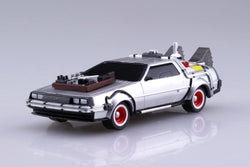 Back to the Future Part III pull-back DeLorean 1:43 scale plastic model kit (ONLINE ORDER ONLY)