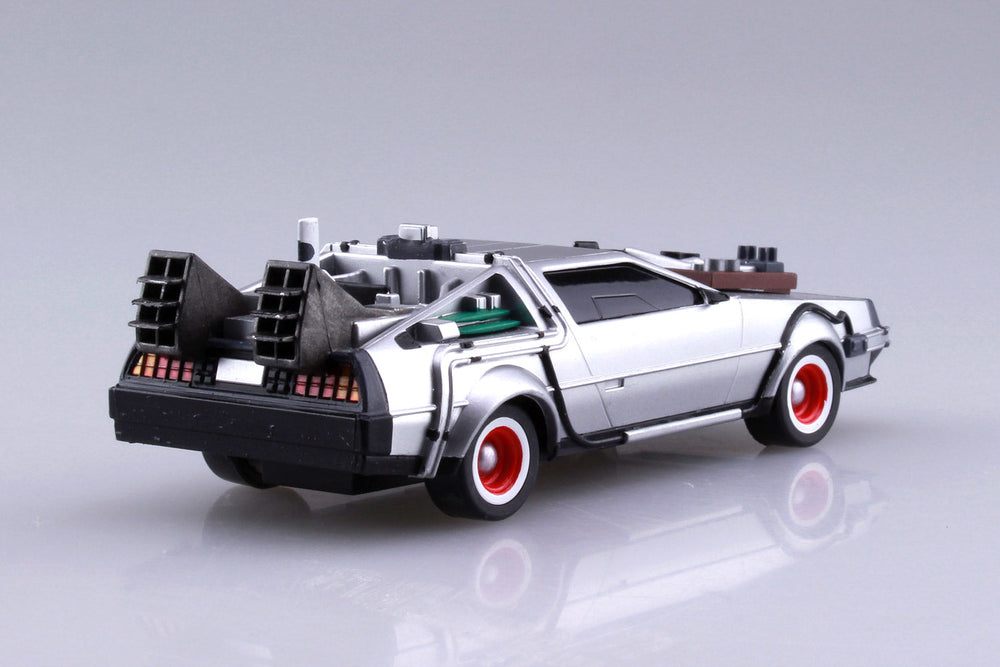 Back to the Future Part III pull-back DeLorean 1:43 scale plastic model kit (ONLINE ORDER ONLY)