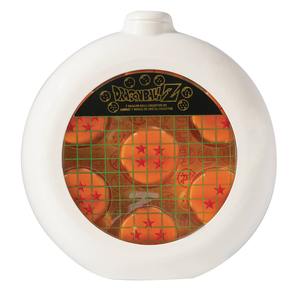 Dragon Ball Z 7pc Acrylic Dragon Balls & Radar Tin Set (ONLINE ORDER ONLY)