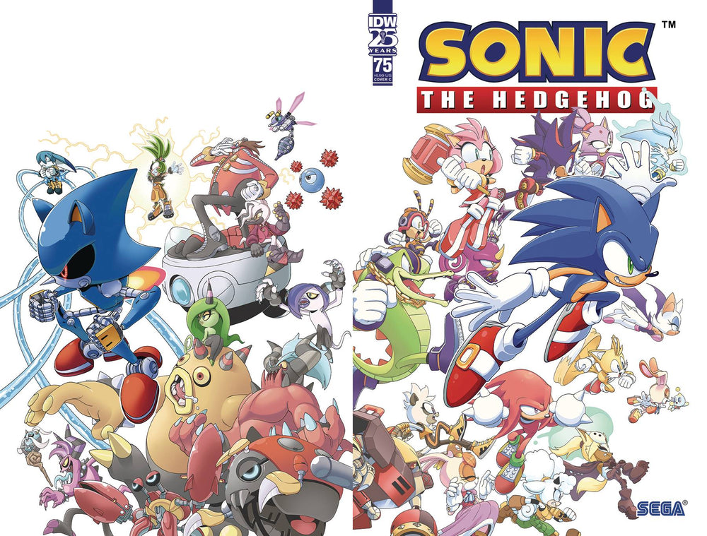 Sonic The Hedgehog #75 C Adam Bryce Thomas Variant (12/18/2024) Idw (ONLINE ORDER ONLY)