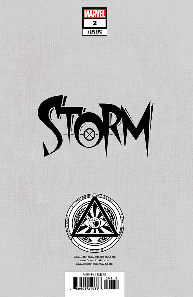[Signed by Nathan Szerdy] STORM #2 UNKNOWN COMICS NATHAN SZERDY EXCLUSIVE VAR [IN STOCK] (ONLINE ORDER ONLY)