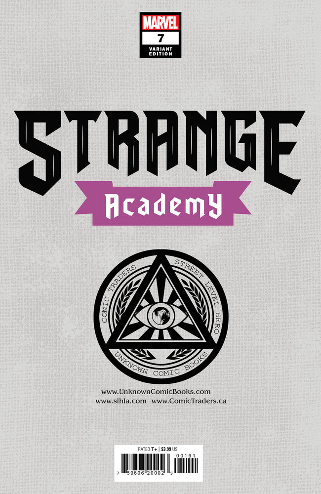 Strange Academy #7 Unknown Comics Todd Nauck Exclusive Virgin Var (01/27/2021) (ONLINE ORDER ONLY)