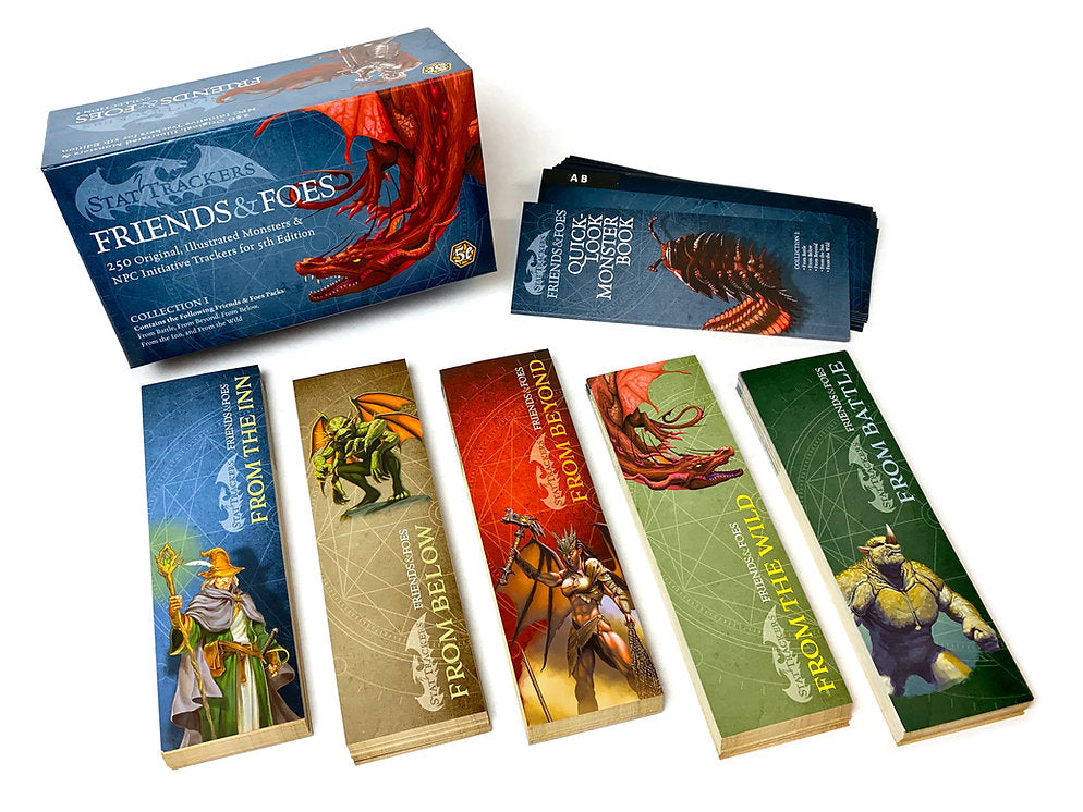 Stat Trackers: Friends & Foes - Collection 1 (ONLINE ORDER ONLY)