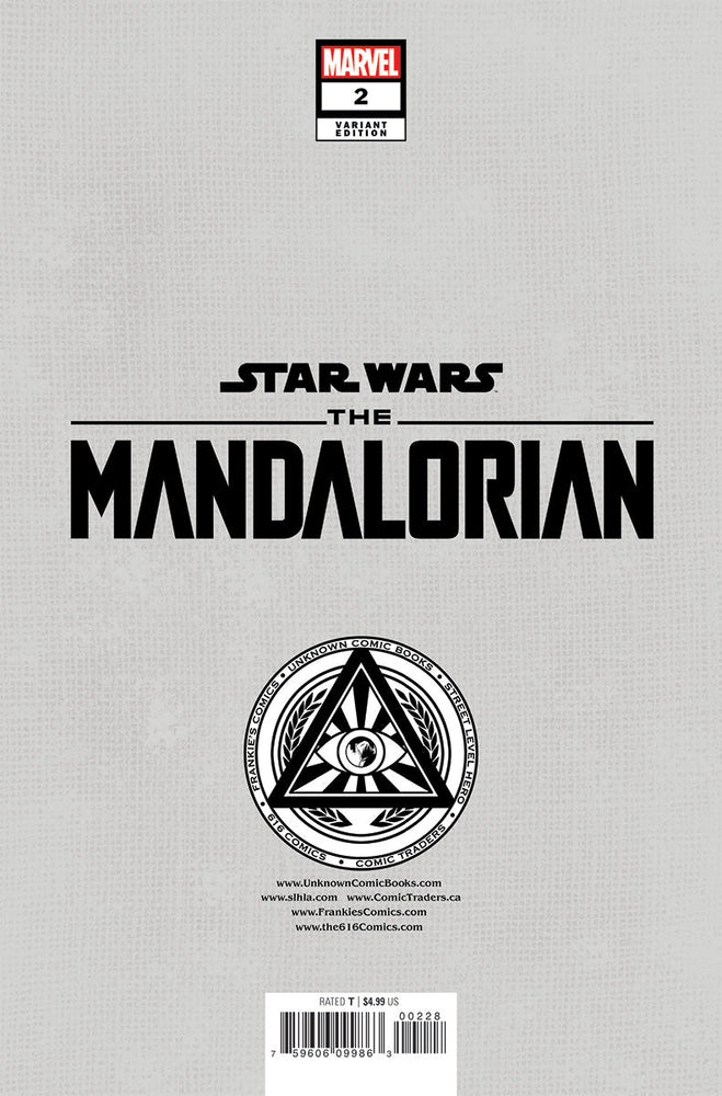 Star Wars: The Mandalorian #2 Unknown Comics Todd Nauck Exclusive Var (08/17/2022) (Online Order Only)