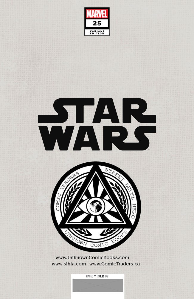 Star Wars #25 Unknown Comics Luke Ross Exclusive Var (07/20/2022) (Online Only)