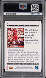 1994 UPPER DECK MJ RARE AIR MICHAEL JORDAN RARE AIR #45 - PSA 9 (Online Order Only)