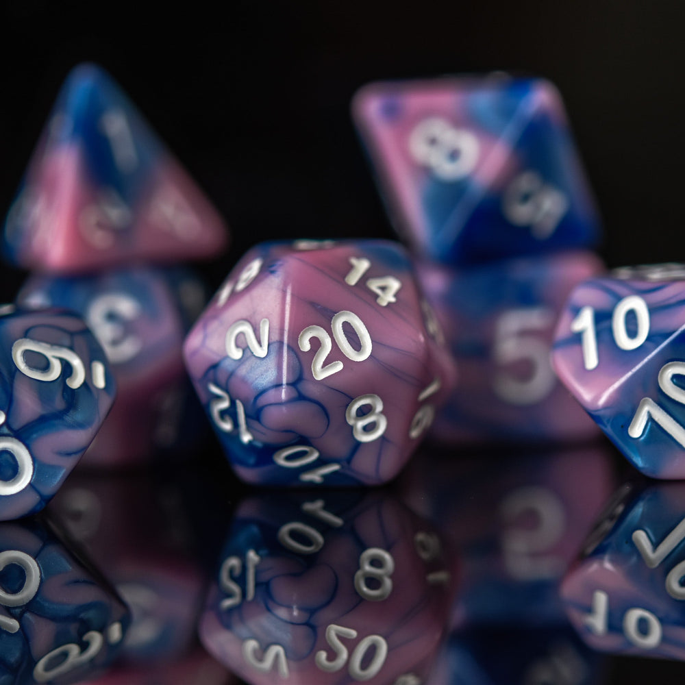 Sweet Dreams Acrylic Dice Set (ONLINE ORDER ONLY)