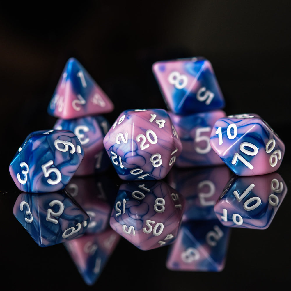 Sweet Dreams Acrylic Dice Set (ONLINE ORDER ONLY)