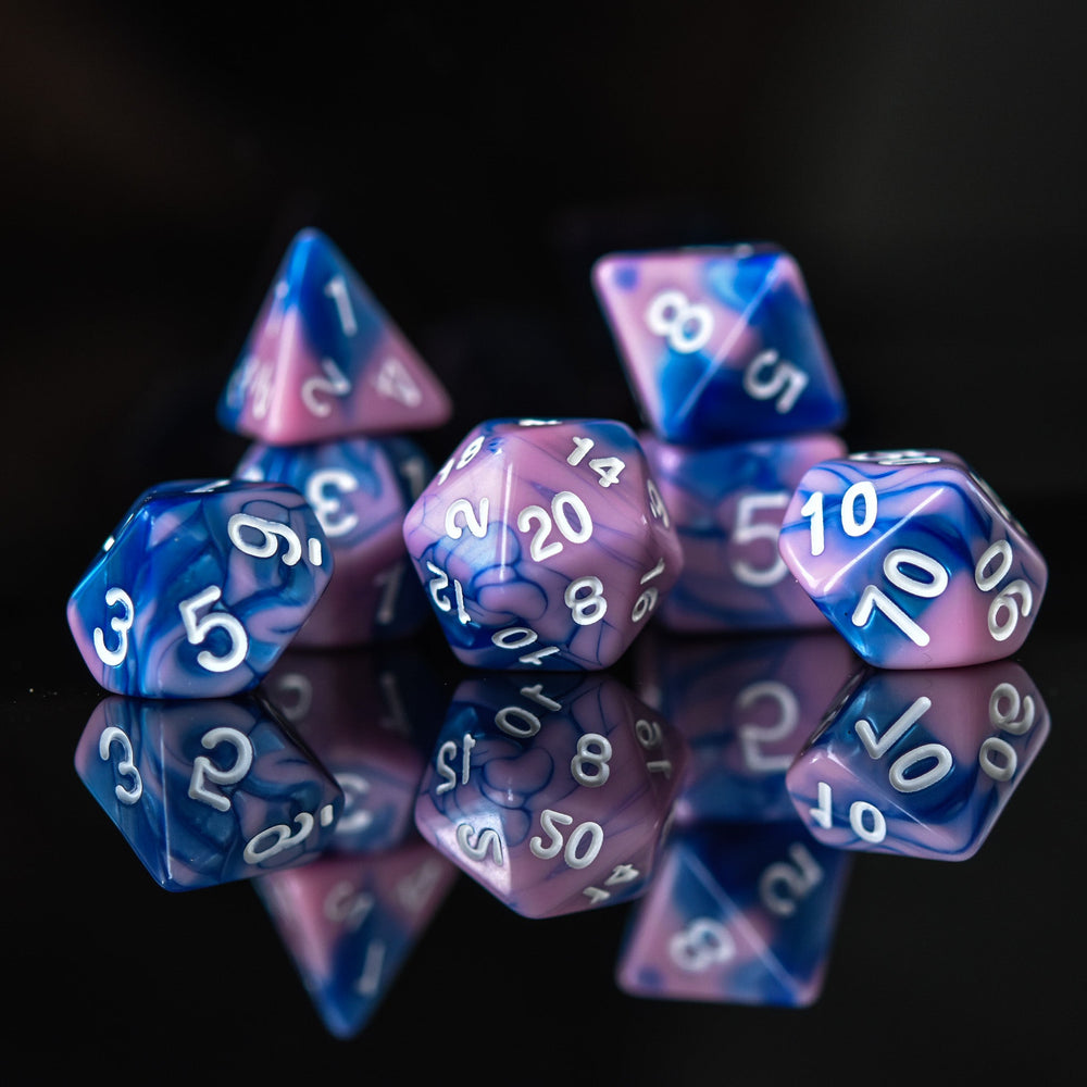 Sweet Dreams Acrylic Dice Set (ONLINE ORDER ONLY)